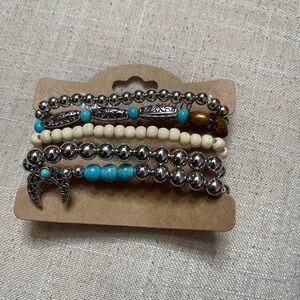 Bohemian Beaded Bracelet Set